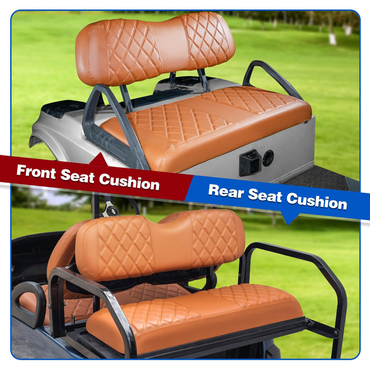NOKINS durable vinyl with UV resistance protects seats from fading and scratches.