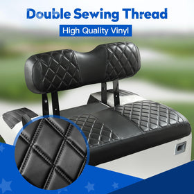 Easy install NOKINS seat cover with adjustable straps and retractable buckles