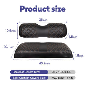 NOKINS seat cover installation with straps and buckles for tool-free, fast fit.