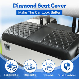 Wipe clean vinyl surface of NOKINS seat cover for quick maintenance