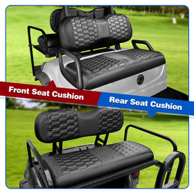 NOKINS vinyl seat cover resists sun and rain for lasting color.