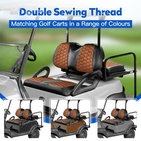 NOKINS thickened foam padding boosts comfort on long drives.