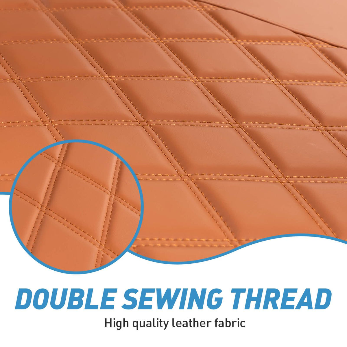 NOKINS vinyl closeup shows scratch resistance and easy cleaning.