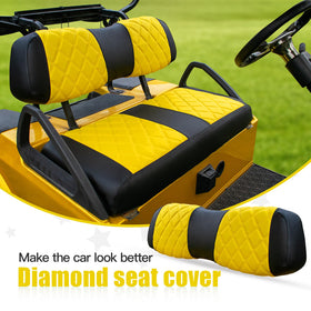 Durable vinyl resists scratches and fading for daily use.
