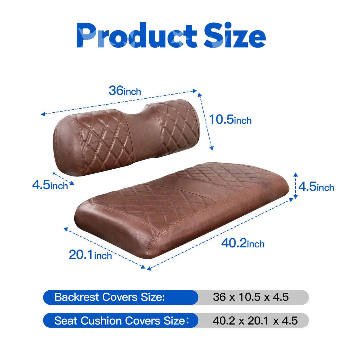 NOKINS easy-clean vinyl seat cover shows wipe-clean maintenance.