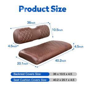 NOKINS easy-clean vinyl seat cover shows wipe-clean maintenance.