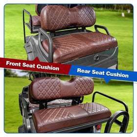NOKINS vinyl texture with diamond pattern adds luxury to your cart interior
