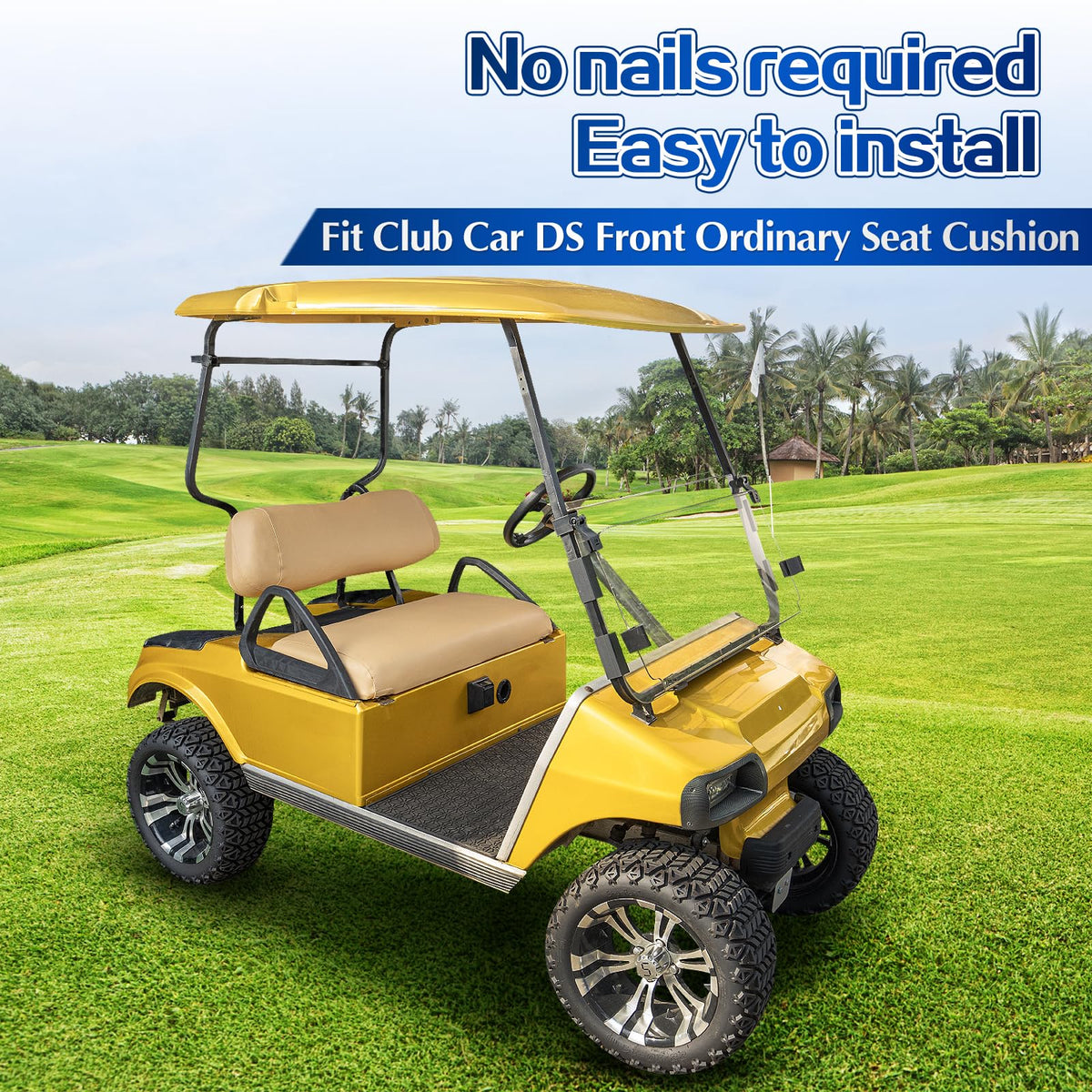 NOKINS waterproof vinyl material resists wear and UV exposure for long-lasting use