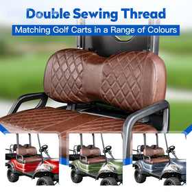 NOKINS Yamaha Drive front seat cover installation features