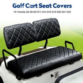 NOKINS Yamaha G22 backrest cover enhances seat protection and style.