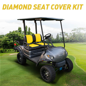 NOKINS yellow-black pattern diamond texture for a bold, durable look.