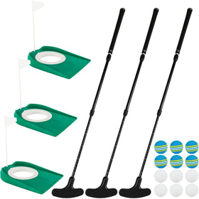 Norcoin adjustable golf putter extended length for growing players in indoor practice.