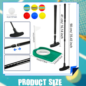 Norcoin practice golf balls for versatile indoor and outdoor drills.
