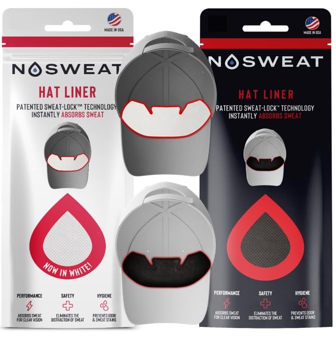 No Sweat hat liner odor-control keeps gear fresh during intense rounds