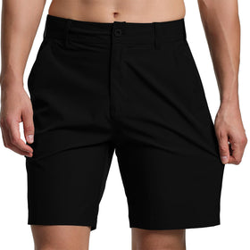 Nothinchan men's golf shorts lightweight stretch for easy movement.
