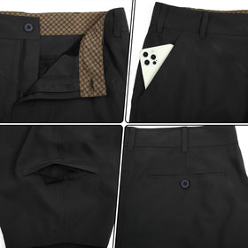 Nothinchan men's golf shorts deep side pockets hold essentials.