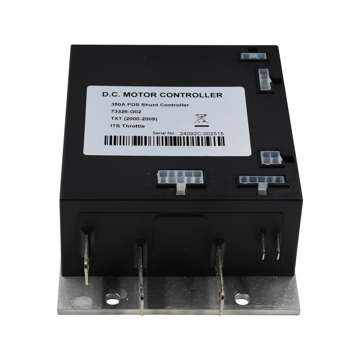 Notonmek 73326-G02 controller front view, smoother acceleration potential for EZGO TXT