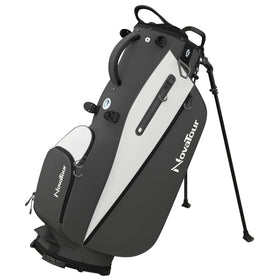 NovaTour golf stand bag Granite Grey with 7-way dividers for organized clubs.