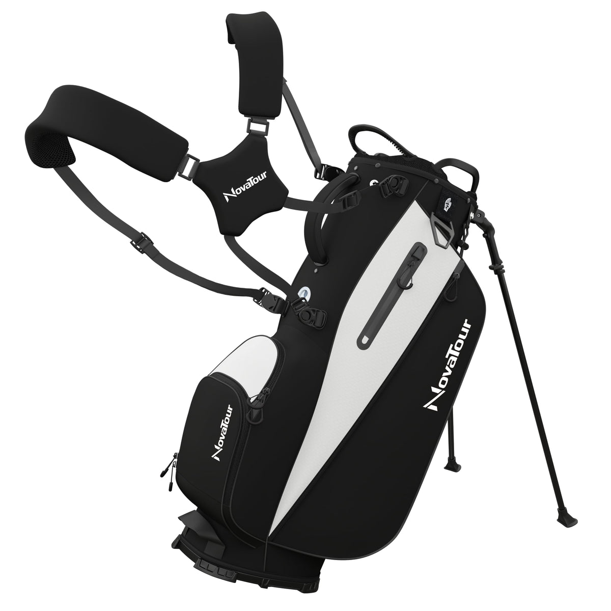NovaTour insulated sleeve keeps drinks cold and reachable during play.