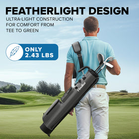 NovaTour's bag offers two zippered compartments for quick access.