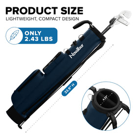 NovaTour bag top handle and cushioned strap for easy carrying