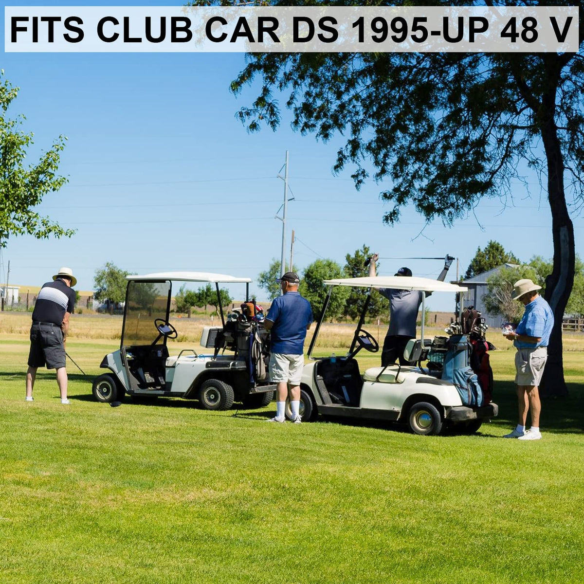 NOVINO installation-ready kit suggests a tidy, efficient upgrade to your golf cart