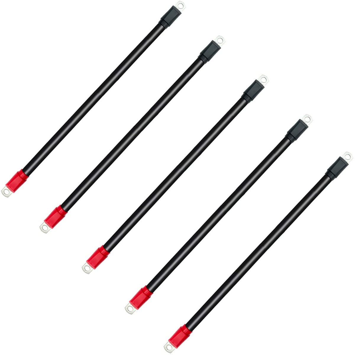 NOVINO golf cart battery cables 14-17 inch set improve conductivity for Club Car DS