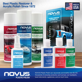 Novus 7760 disposable towels for cleaning before and after polishing