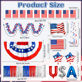 NOVWANG small hand flags provide quick patriotic accents