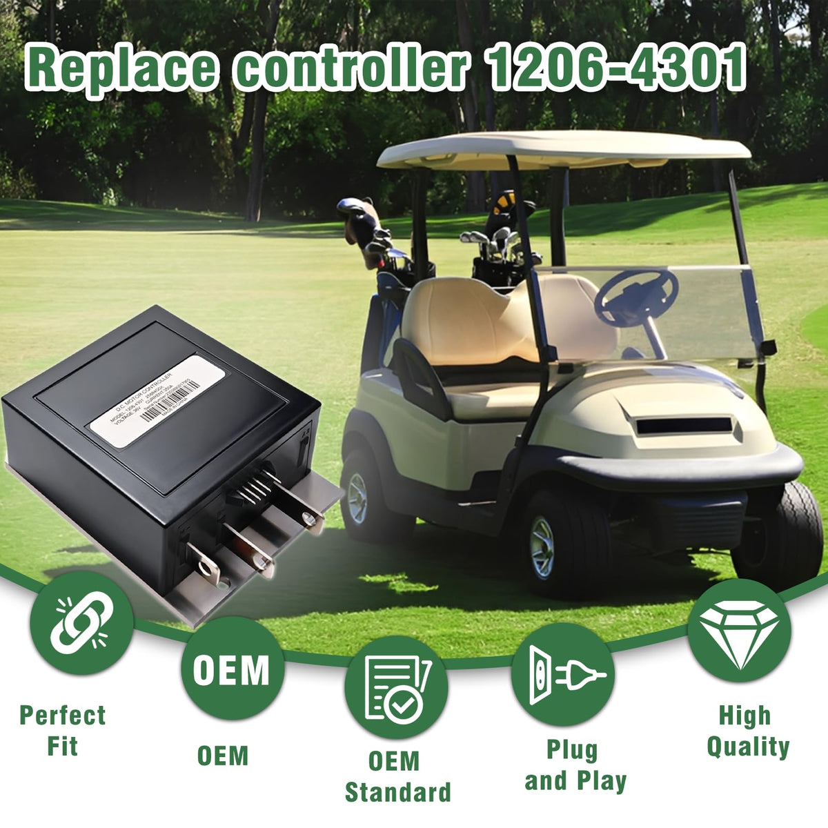 Npmkx 1206-4301 in EZGO TXT compatibility context.