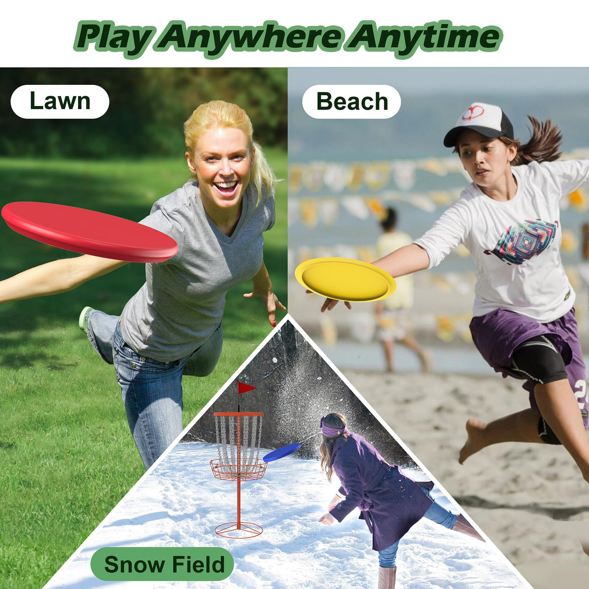 NQV disc golf handbag keeps your set organized outdoors.