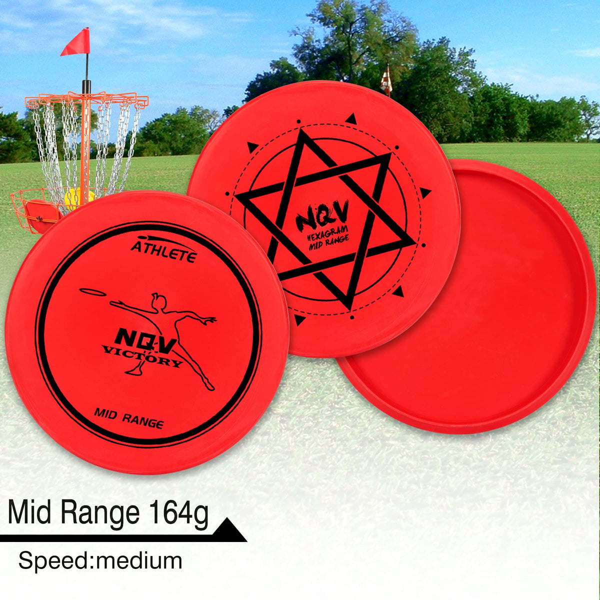 NQV Two mid-range and two drivers provide versatile shot options