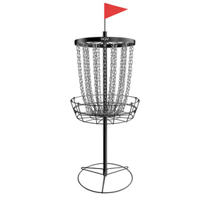 NQV PRO basket front view highlighting sturdy chains for durability and focus