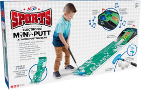NSG LED lights and cheers create a responsive mini-golf experience