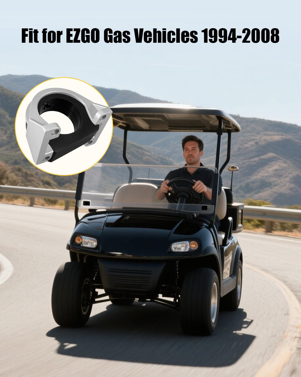 NTSUMI EZGO rear suspension cap-bushing boosts durability under varied conditions