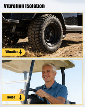 NTSUMI rear cap and bushing kit for EZGO improves suspension stability