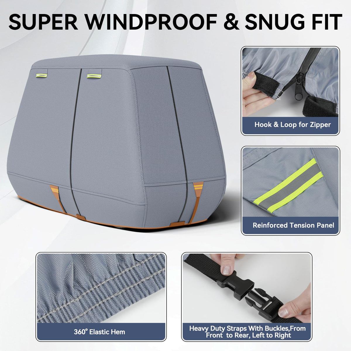 Nukugula 800D vents promote airflow to prevent moisture buildup.