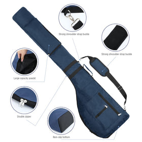 Number-one foldable travel golf bag fits in trunks for easy trips.