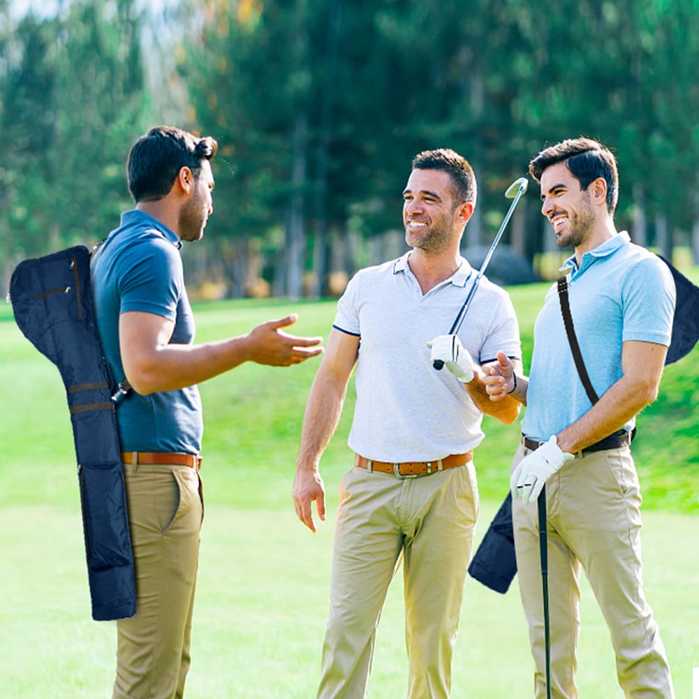 Number-one golf bag with side handles for quick lifting.