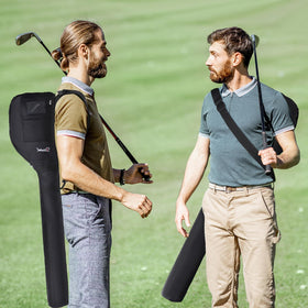 Number-one golf bag adjustable sling strap for comfortable rounds.