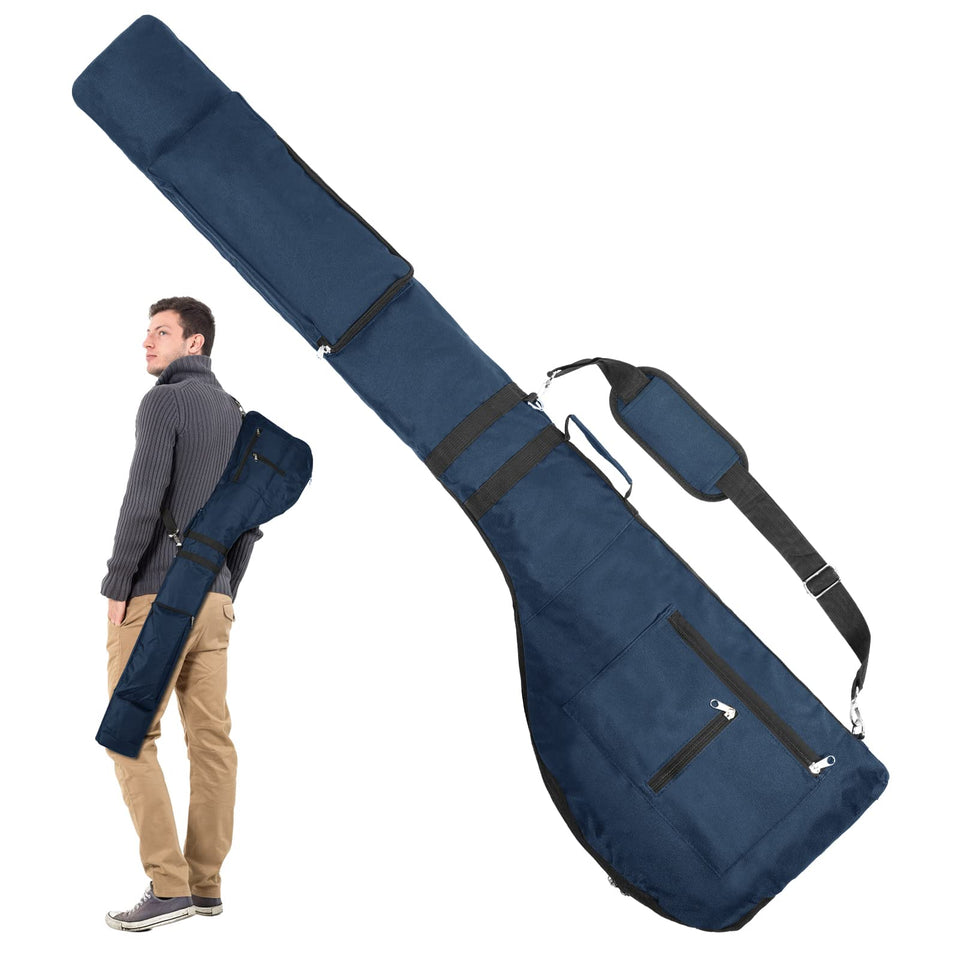 Number-one golf club bag foldable design for easy storage and transport.