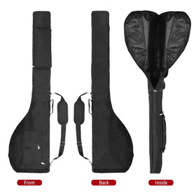 Number-one golf club bag with non-slip bottom prevents sliding on rough surfaces.