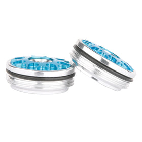 O-Works blue putter weights 2x5g for precise distance control on greens.