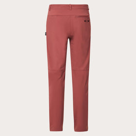 Oakley men's Terrain Pant in Rosewood, back view emphasizes pockets and logo.