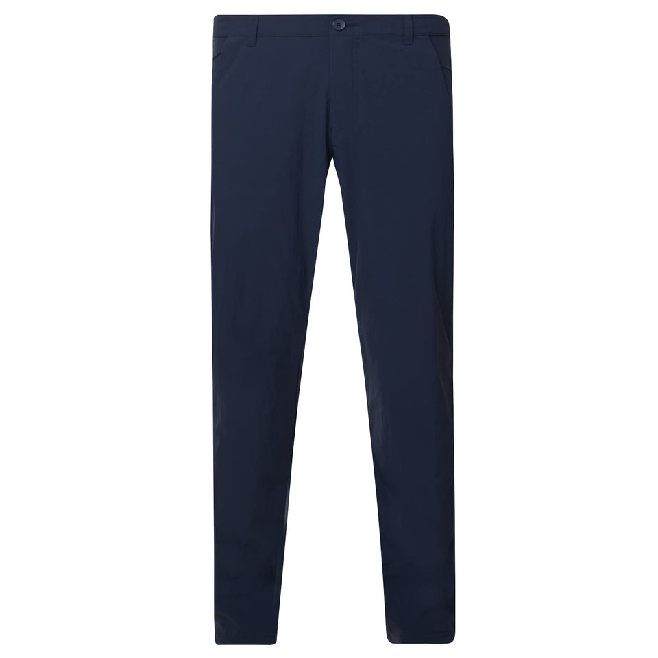 Oakley Take Pro 3.0 Golf Pants, Fathom, front view; slim fit with moisture-wicking capability.