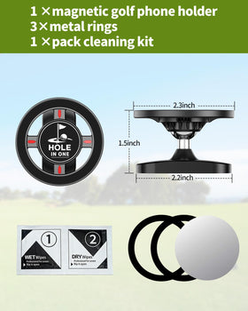 OATISLIFE video-recording ready mount to review each swing