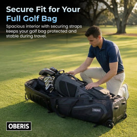 Large 53 x 14 x 13 inch capacity for airline travel
