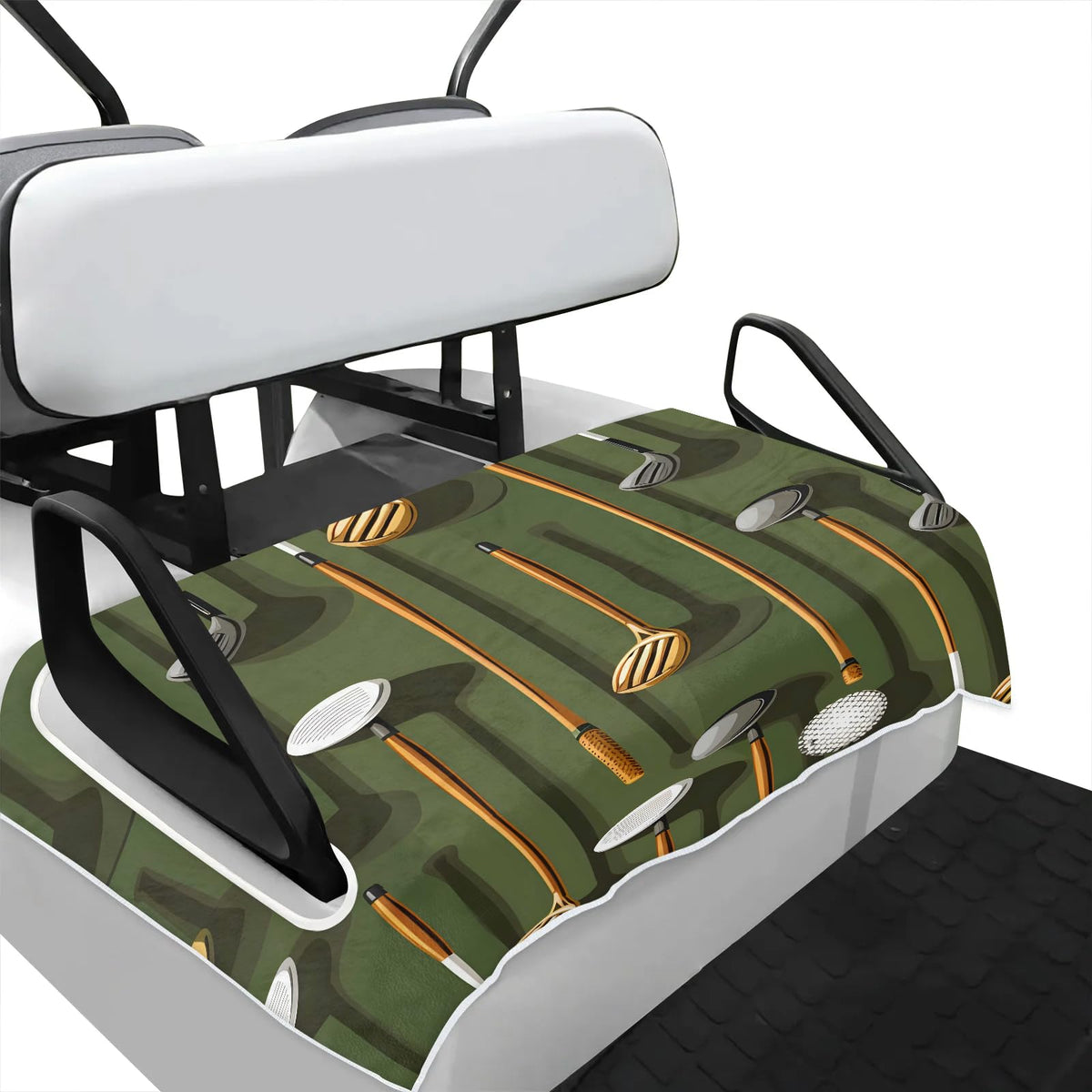 Obtravar club and ball theme seat towel adds style while absorbing sweat.