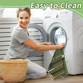 Obtravar easy-to-clean design supports machine or hand wash.