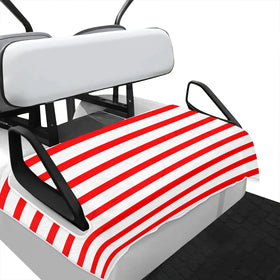 Obtravar non-slip towel for two-seat golf cart ensuring cooler, drier seating
